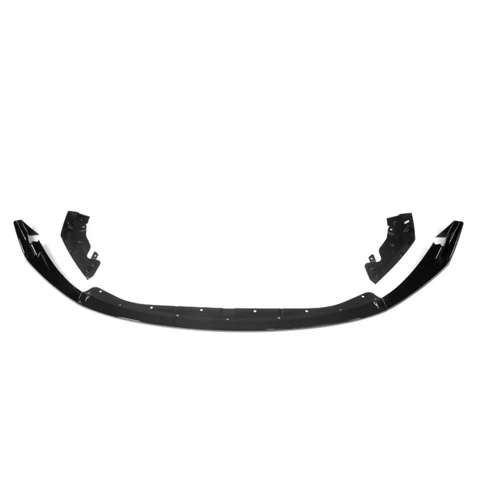 Front Bumper Spoiler Lip Gloss Black Lower Splitter Body Protector Kit For BMW G80 M3 G82 M4 2021-2024