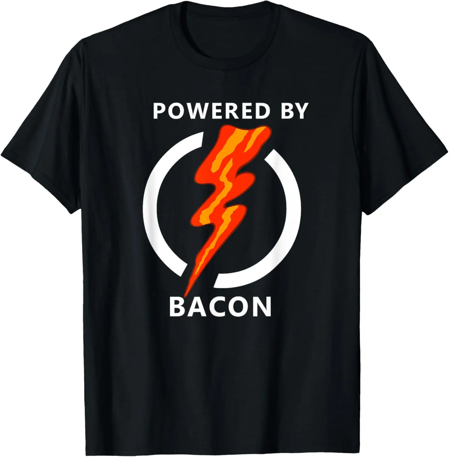 

Funny Bacon Art For Men Women Boys Kids BBQ Pork Bacon Lover T-Shirt