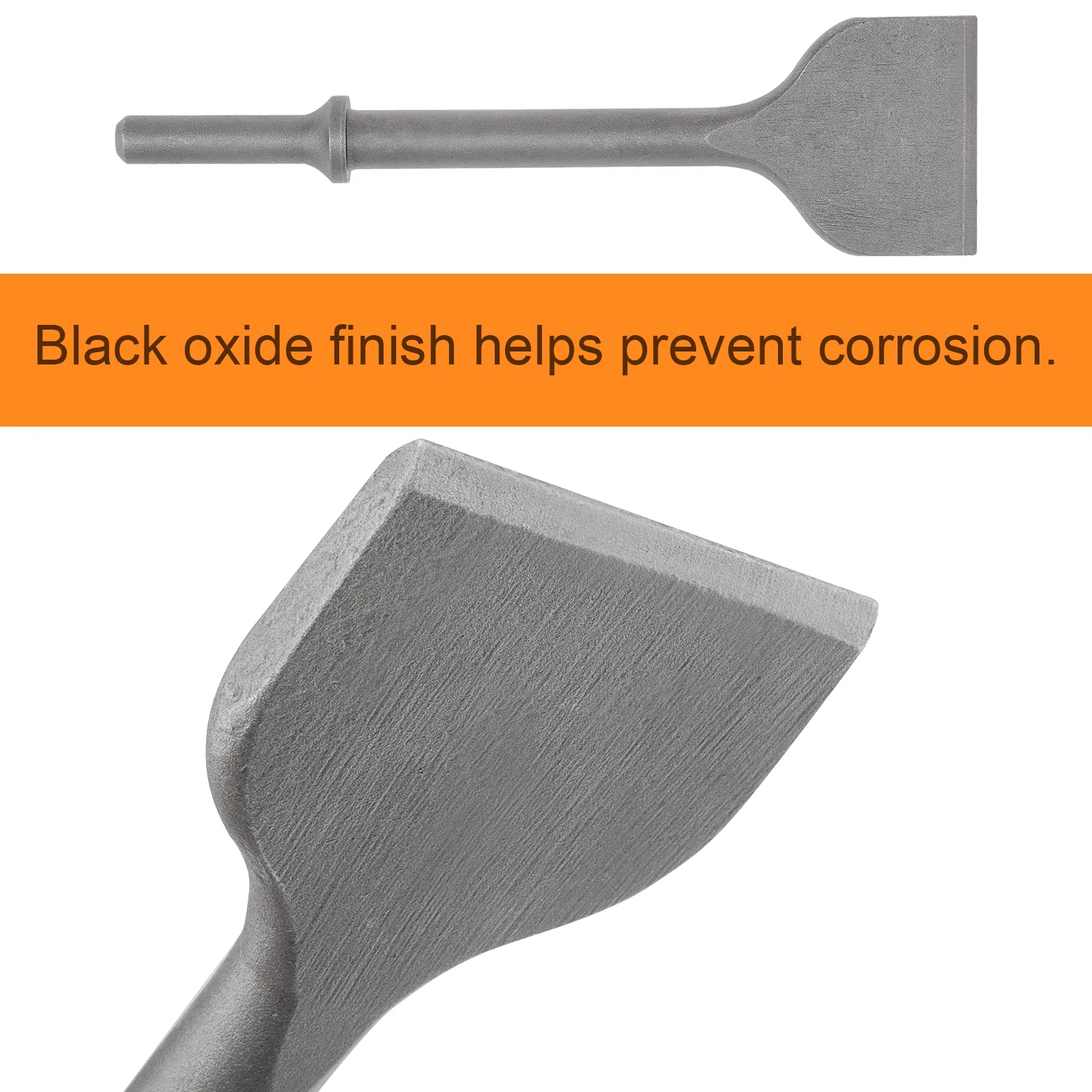 Air Tile Chisel 50mm Wide Air Hammer Chisel Bit Pneumatic Chisel for Tile Removal / Mortar Removal