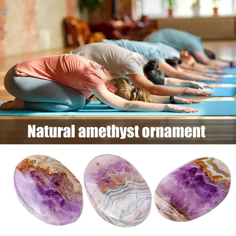 Pocket Crystal Stone Natural Small Gravel Rocks Decorative Polished Thumb Massage Raw Pebble For Finger Kneading Fun