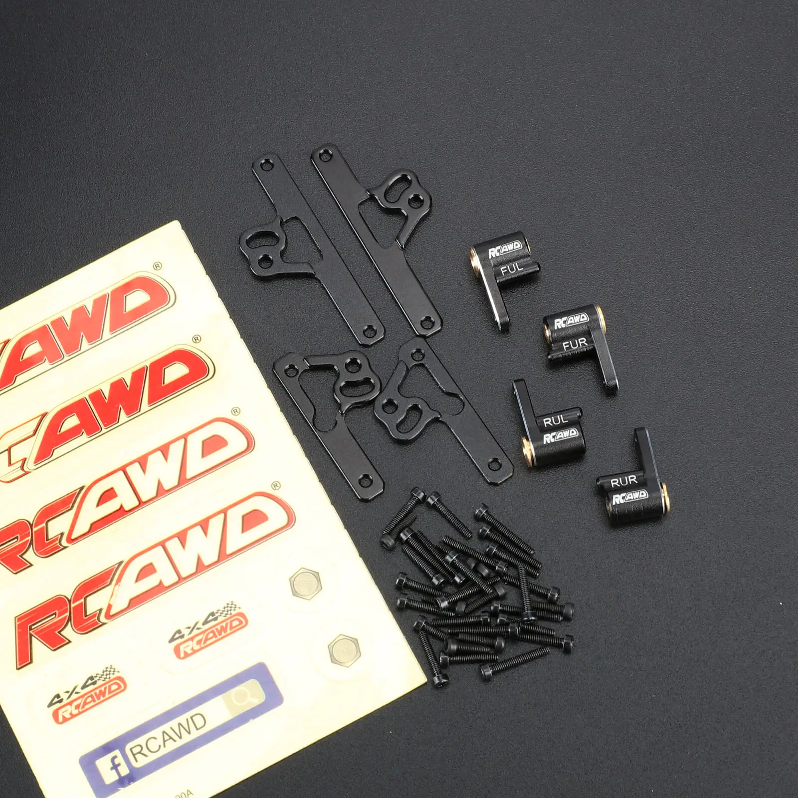 RCAWD stop SCX24 Shock Flex uchwyt uchwyt absorbera do osiowych 1/24 SCX24 przednie tylne amortyzatory wieżowe części