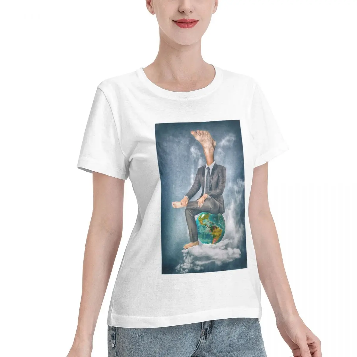 Popular Pick Climate Change 1 7 Women's T-shirt Versatile Wear Basic Tops For Women