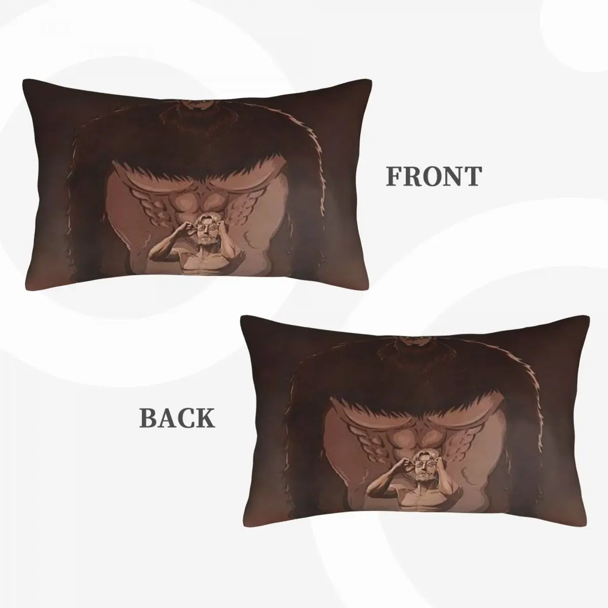 Attack On Titan Zeke Yeager Rectangle Pillowcase Cushion Cover Decor Bedroom Bed Home Comfort Throw Pillow
