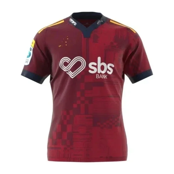 Camiseta de Super Rugby 2023 Crusaders Chiefs Hurricanes Blues Highlanders Home/alternant, pantalones cortos de entrenamiento de