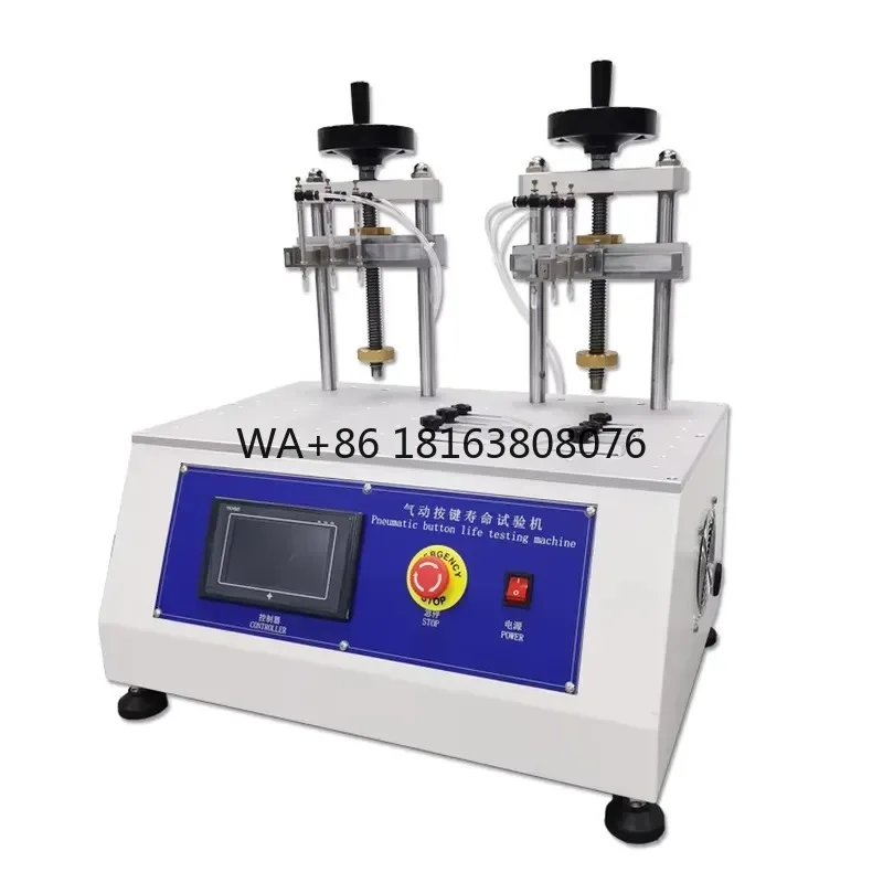 High-Precision Automatic Pneumatic Button Durability Tester for Switch/Keyboard Life Test