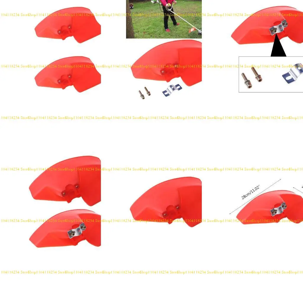 

P9FB Garden Grass Trimmer Guard Shield Brush Baffle For 24/26/28mm Dia. Shaft