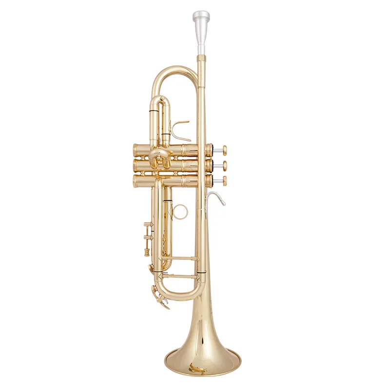 Silver Plated Trumpet LT197GS-77 Small Brass Musical Instrument Trompeta Professional High Grade. Bb Small Trumpet