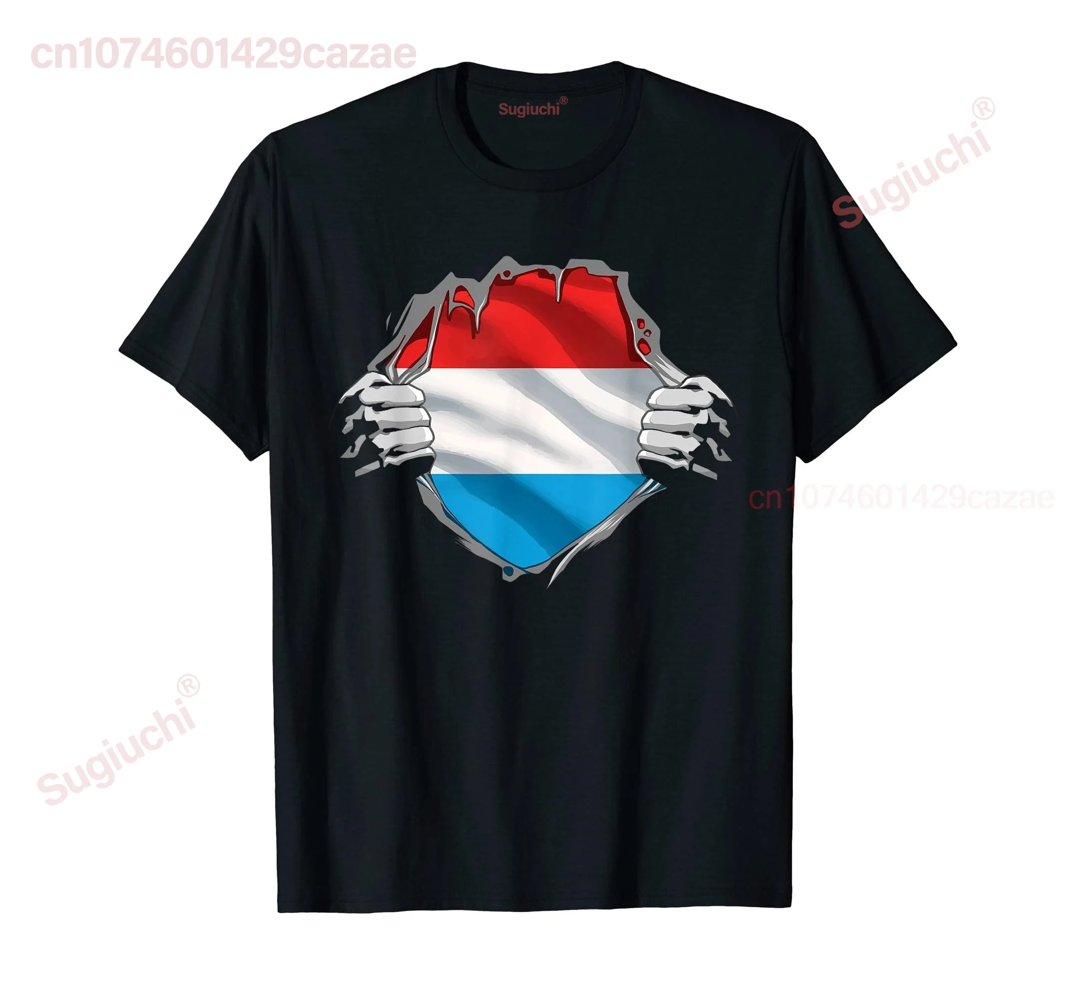 100% Cotton Super Luxembourger Heritage Proud Luxembourg Roots Flag T-Shirt MEN WOMEN UNISEX T Shirts Size S-6XL