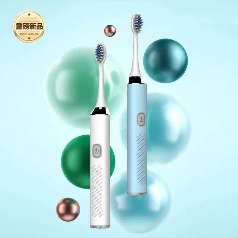 Spazzolino da denti completamente automatico sonico a setole morbide impermeabile per uso domestico per uomo e donna