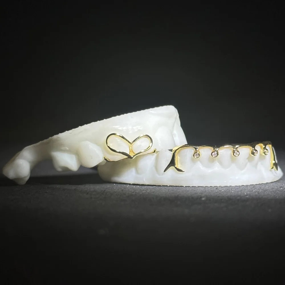 Y2K Style Tooth Jewelry European And American Hot-selling Grill GRILLZ Hip-hop Braces
