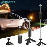 Telescopic Camping Light Rechargeable 10000mAh Portable Outdoor Camping Lantern 4 Light Modes With Tripod Storage Bag Emergency