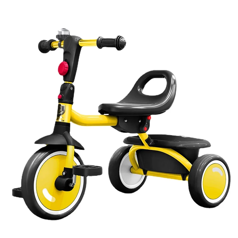 

Children's tricycles, bicycles, baby toys, 2-3-6-year-old bicycles, portable belts, folding buckets.