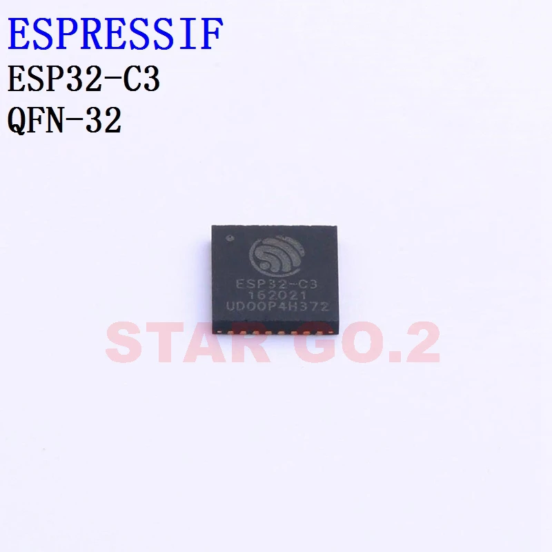 5PCSx ESP32-C3 QFN-32 ESPRESSIF Microcontroller