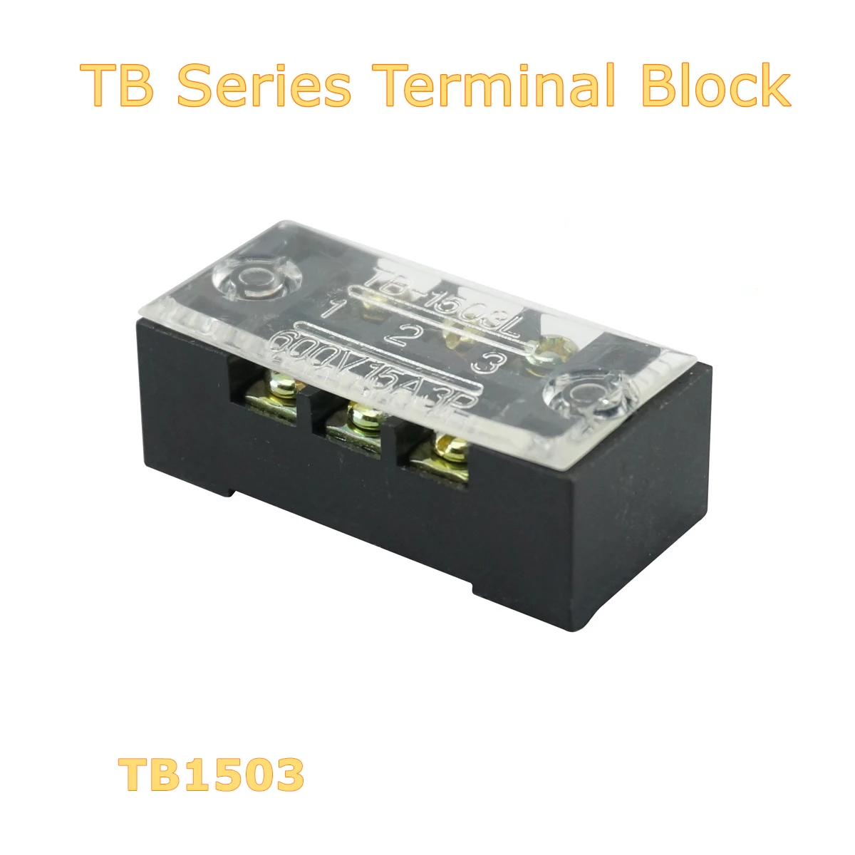 

1/5/12 шт., Клеммная колодка TB1503, 600 В, 15 А, ТБ