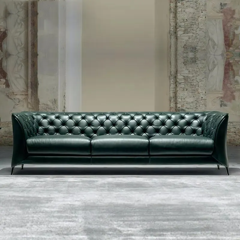 

sh-Italian Leather Furniture Sofa Set Luxury Sofa Modern Sofa#