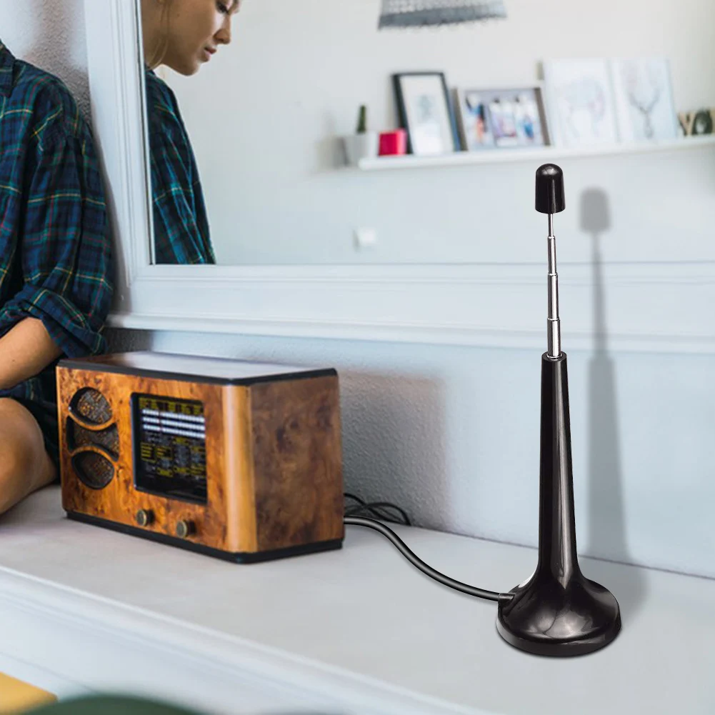 Внутренние FM-радио антенны с 3 адаптерами ТВ-антенна Внутренняя 75 Ом DAB-радио Сменная антенна для домашнего стереоприемника