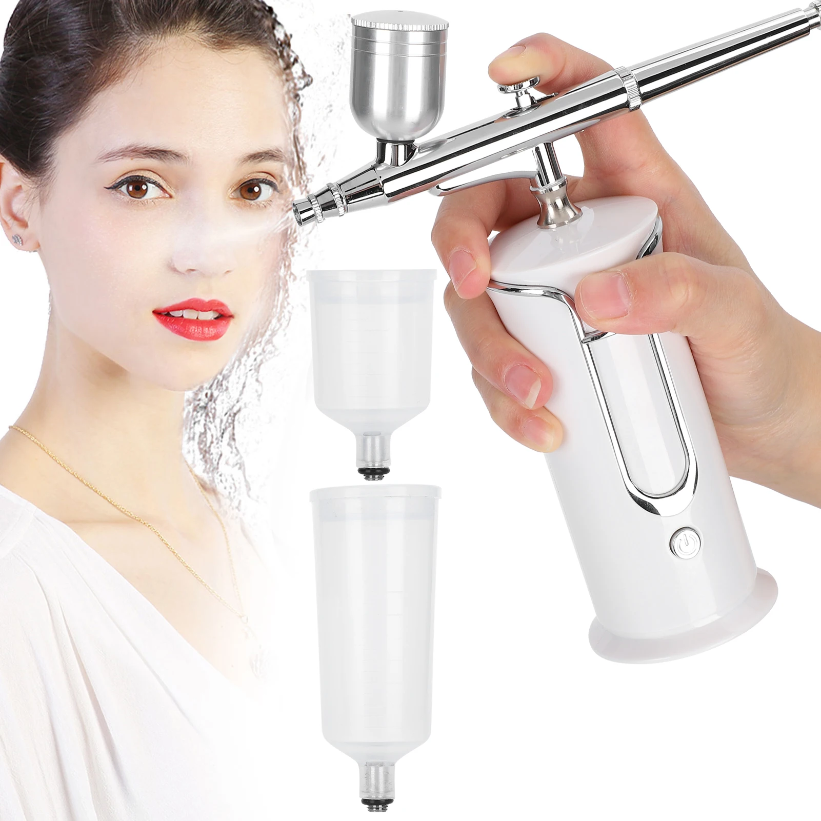 Portable Water Oxygen Sprayer Face Skin Moisturizing Handheld Oxygen Injection Machine