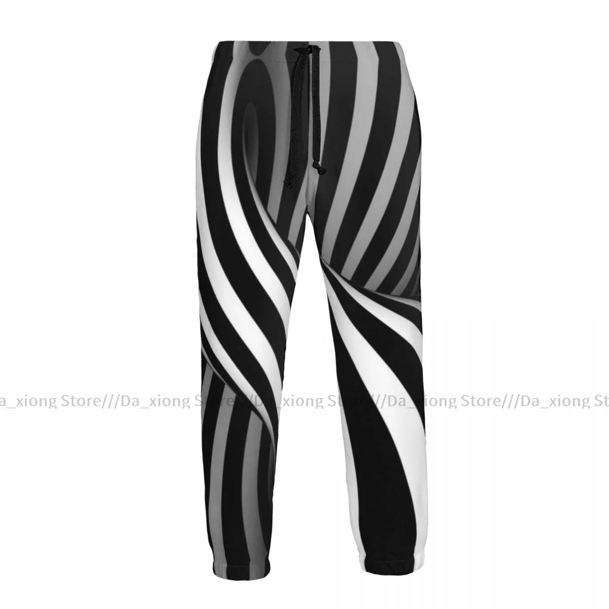 Men Joggers Pants Abstract Swirl Man Sweatpants Streetwear Casual Mens Pants