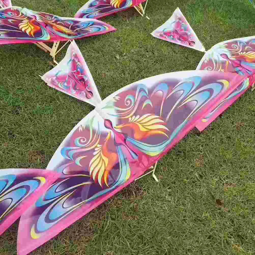 4 Pcs Assembled Toy Flying Bird DIY Rubber Band Power Handmade Airplane Toys Educational Kite Kids