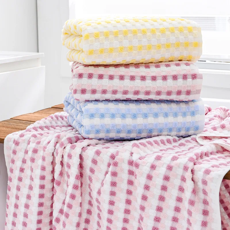 New Premium Silk-finish 40-count Adult Household Gift Oversized Absorbent Class A Antibacterial Luxury Bath Towel