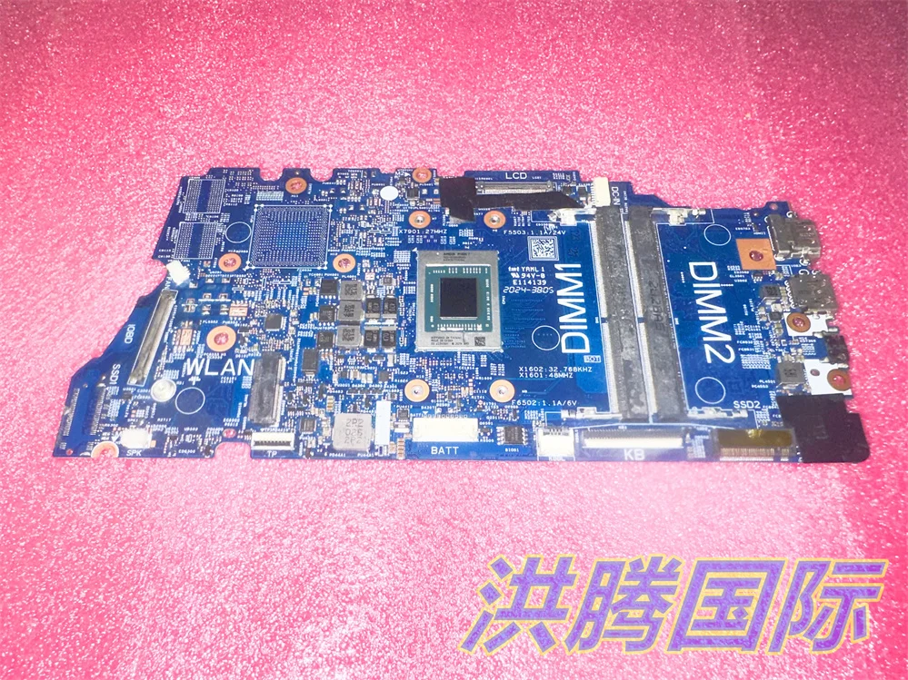 FOR Dell Inspiron 7405 2-in-1 Motherboard System Board AMD Ryzen 7 4700U  NNDRC CN-0NNDRC 0NNDRC 19732-1 TEST OK