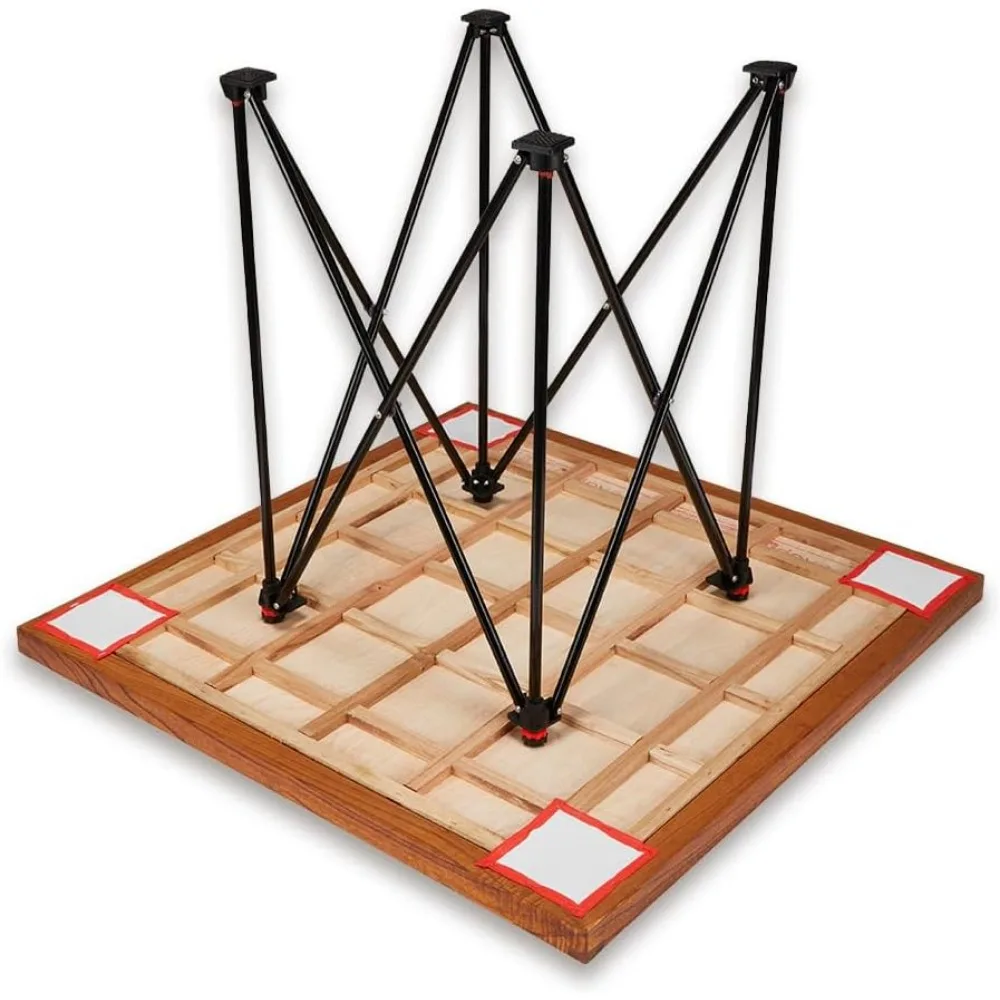 Tamanho oficial Playing Board Set, Carrom Men, Striker e Powder, bordas de madeira para melhor rebote, 33x33"