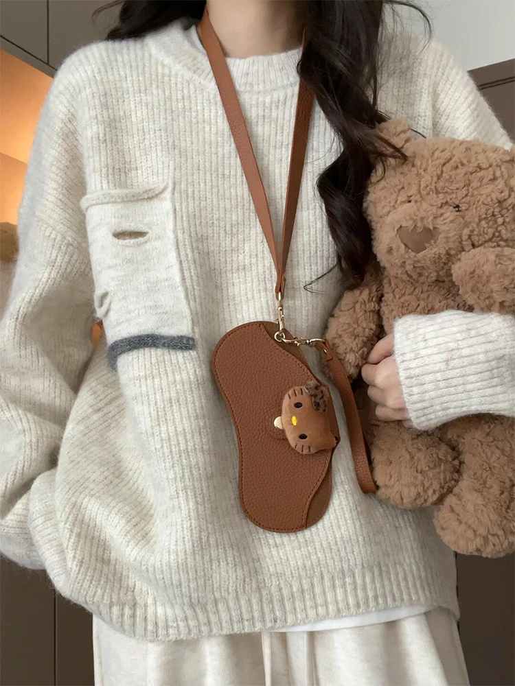 

Новый свободный свитер ленивого ветра, женский кашемировый пуловер, осенне-зимний свитер с нижней рубашкой и качественным верхом.