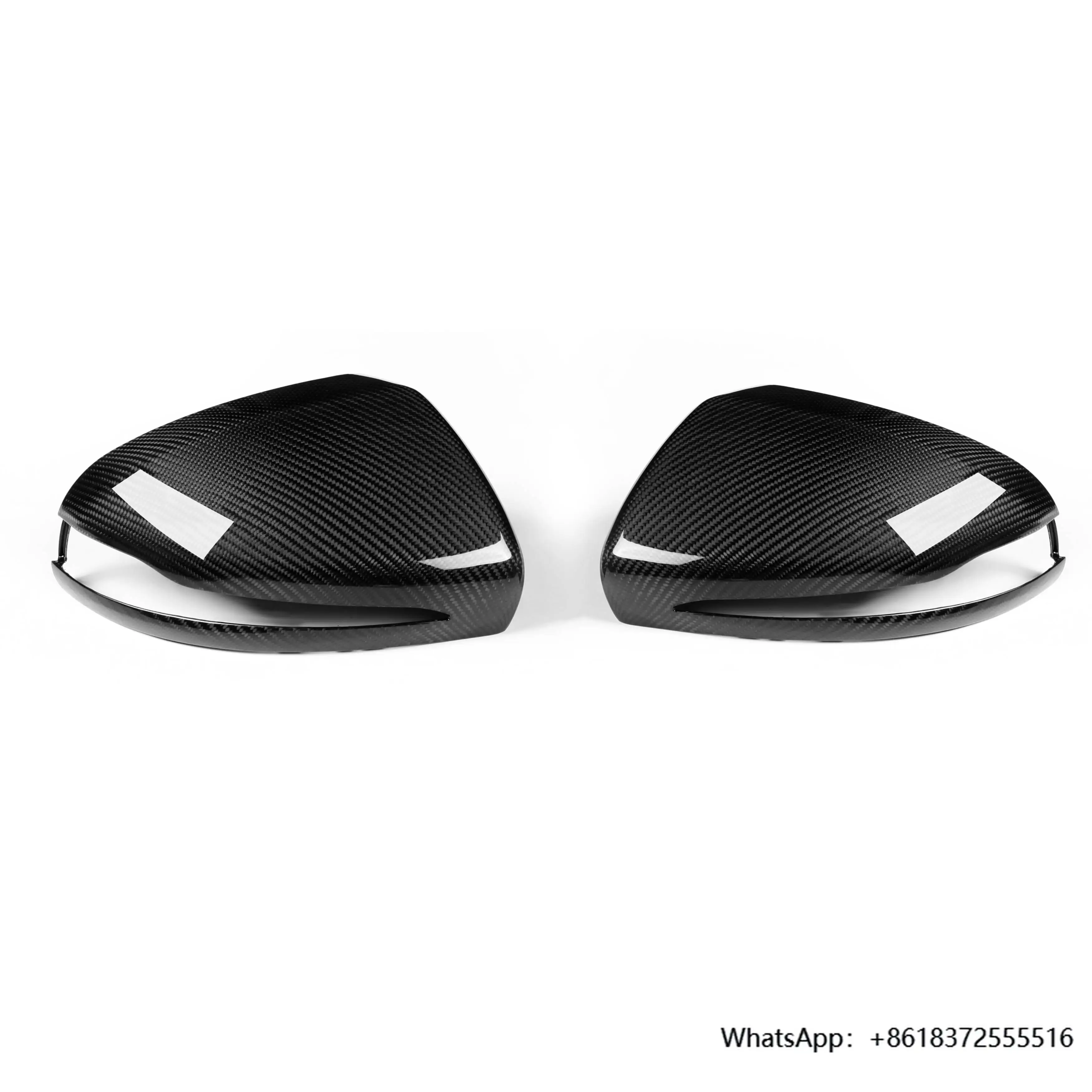 

For Mercedes C Class W205 OEM Style Prepreg Carbon Fiber Mirror Cover/RHD H-028 2015-2020 Four Door Gloss Carbon Carbon