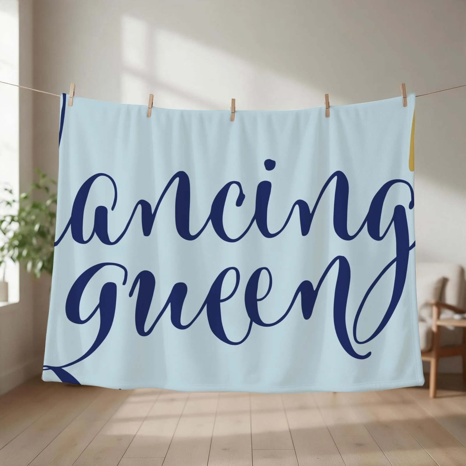 Dancing Queen - Mamma Mia Throw Blanket couch cozy soft plush fuzzy picnic outdoor blanket