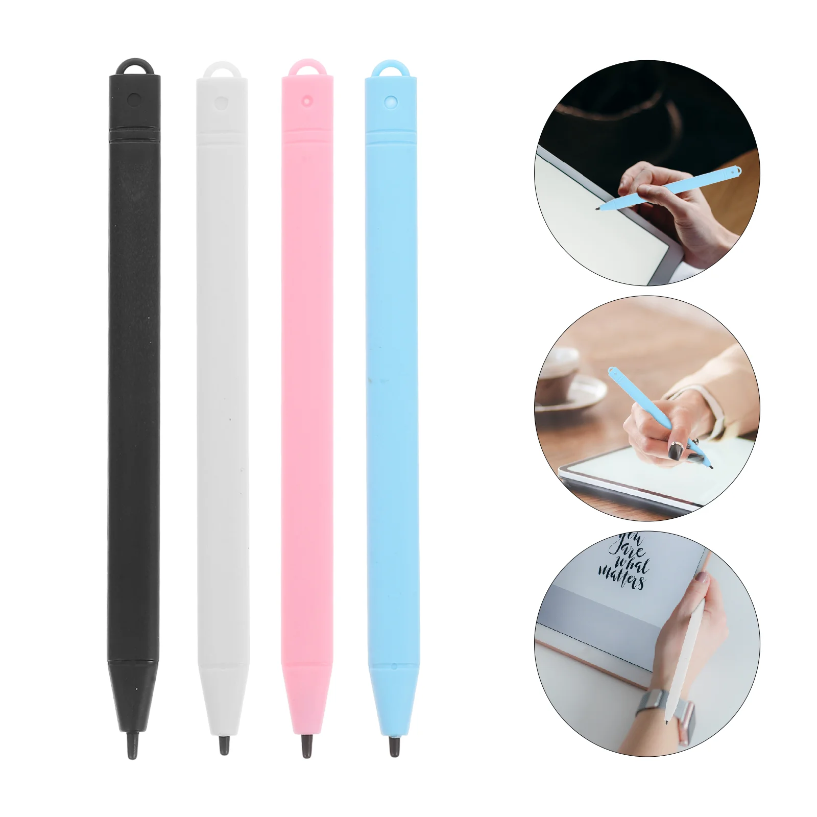 

4 Pcs Electronic Screen Writing Pen Ballpoint Pens Doodle Pad Lcd Drawing Tablet Compatible Stylus Board