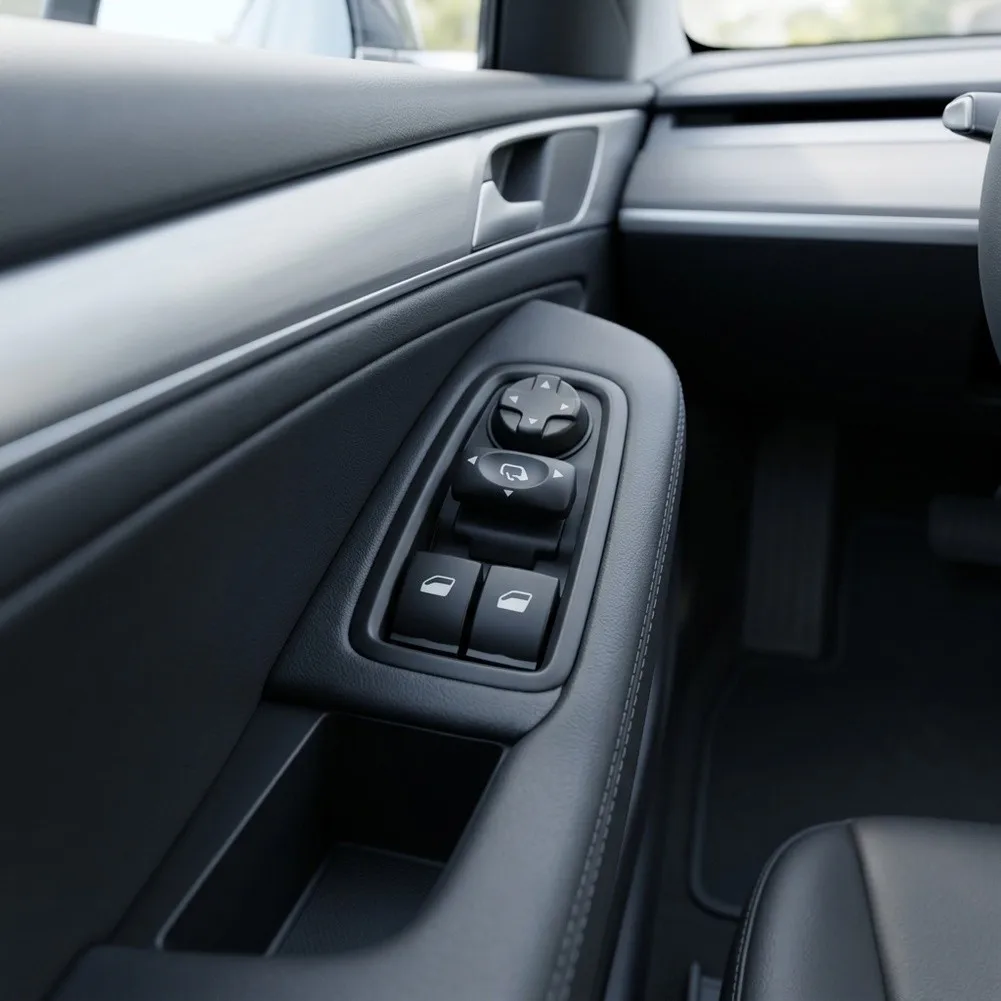 Front Left Window Switch Car Power Window Switch High-quality ABS Material Sleek Interior Design For Front Left Door for
