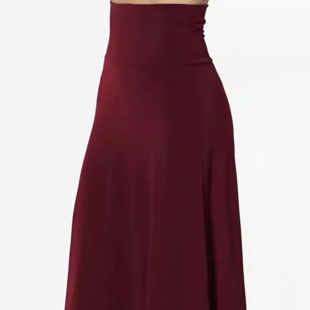 

2025 Spring Summer New Women's High Waist Slim Skirts Female Fashion A-line Skirts Ladies Solid Color Casual Skirts