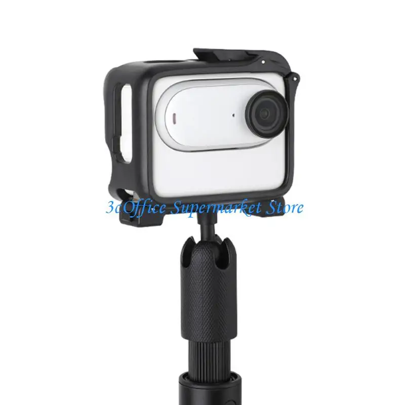 

E1PA For Insta 360 GO3 Plastic Cage Frame Protective Case Multifunctional Anti Drop