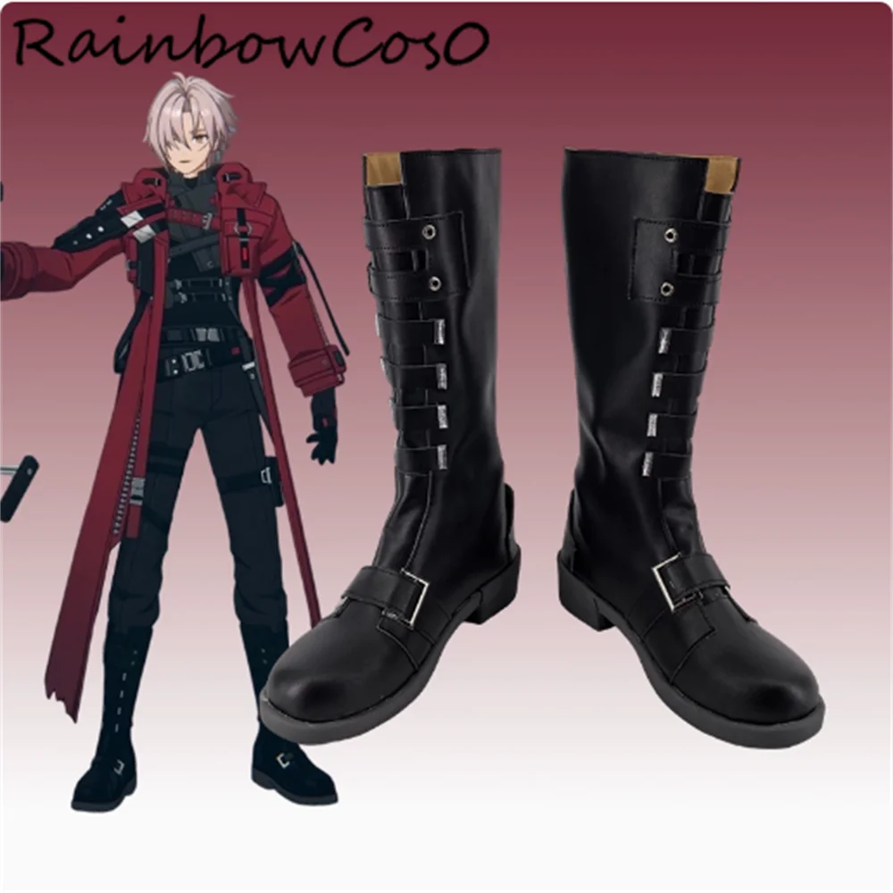 

Luke Eternal Return Cosplay Shoes Boots Game Anime Party Halloween RainbowCos0 W4778