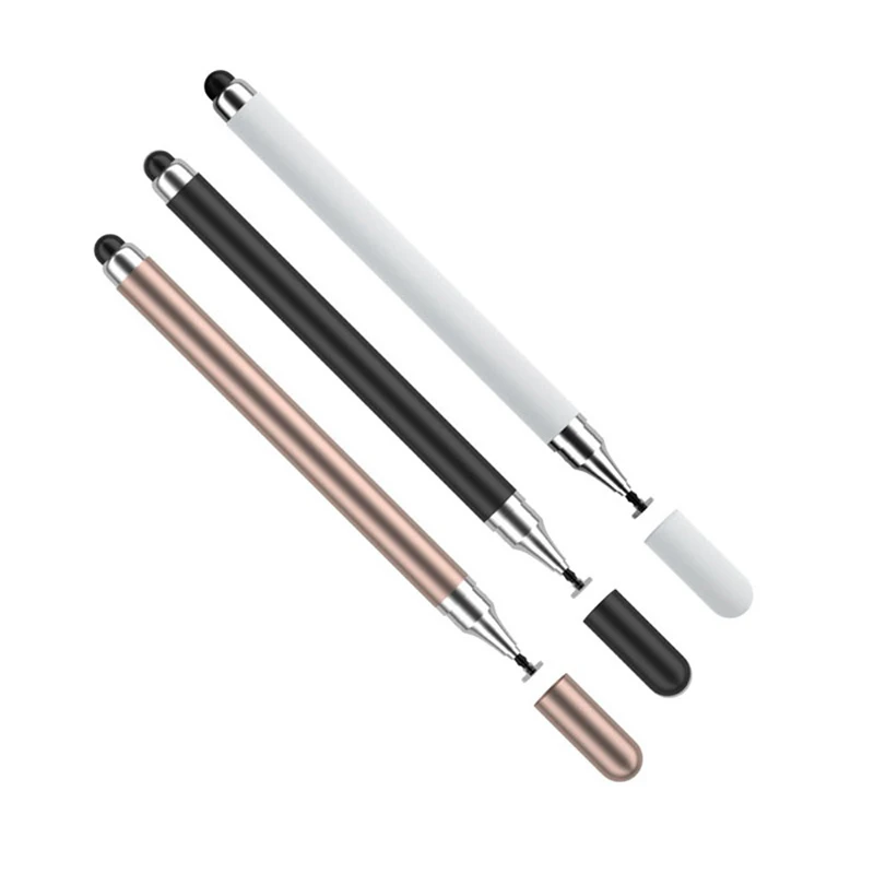 Universal 2 in 1 Stylus Pen Drawing Tablet Pen Capacitive Screen Touch Pen For Ios Android iPad iPhone Smart Phone Stylus Pencil