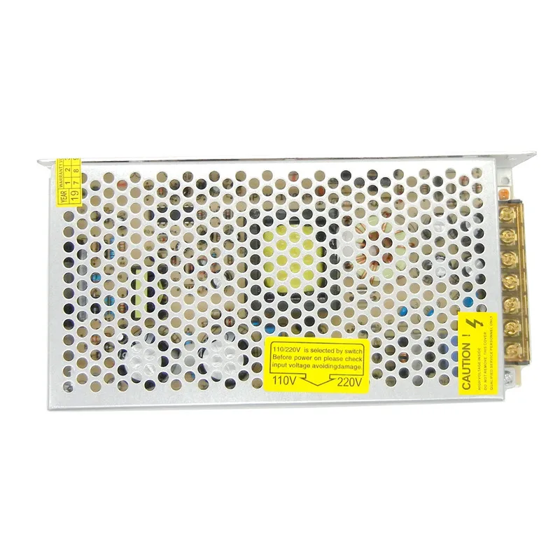 Regulated 6V Switching Power Supply 20A 120W 30A 180W Driver 110V 220V AC to DC  Source Transformer SMPS For Monitoring System
