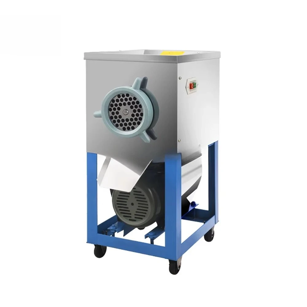 32/42/52 Type Electric Meat Grinder, Bone Fish Crusher Machine, Grind Chicken Duck Rack Chili Frozen Meat for Food Processing