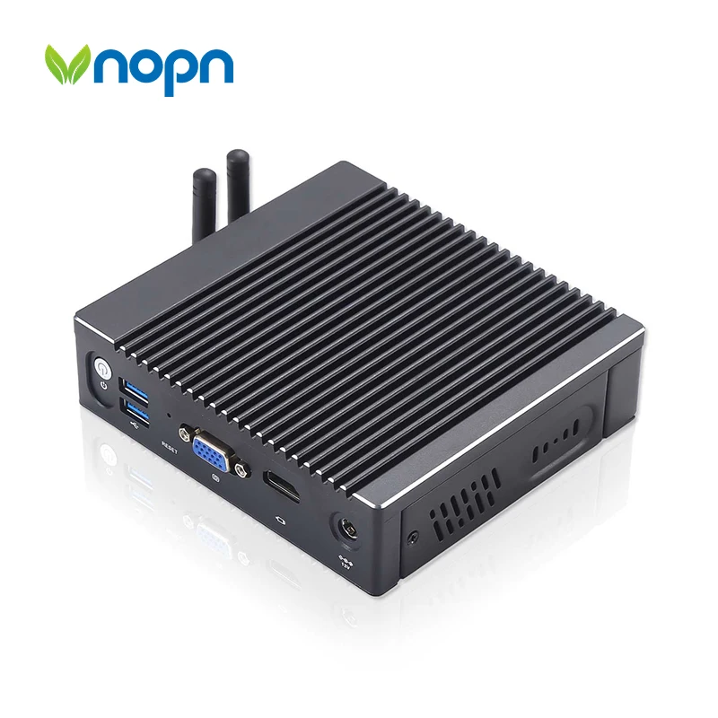 VNOPNファンレスミニPCファイアウォールアプライアンス Intel N3700 6LAN Windows 10/7 Linux シンクライアントミニPC Pfsenseファイアウォールサーバー ファンレス