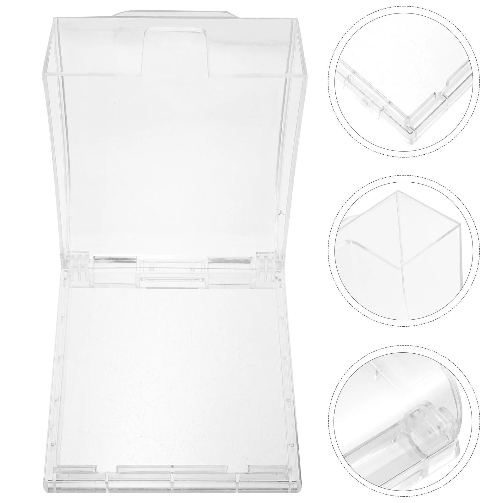 

Doorbell Cover Weatherproof Transparent Protector Outdoor Electronic Doorbell Protection Box Splashproof Durable Adhesive Design