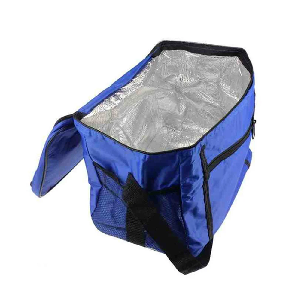 

1Pcs Thermal Lunch Bag Waterproof Oxford Cloth Insulated Cooler Tote for Work School Picnic Snacks Sandwiches Drinks Carry