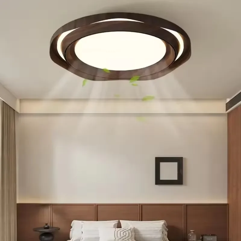New Full Spectrum Eye Protection Leafless Ceiling Fan With Light Ceiling Light Living Room Smart Ceiling Fan With Light