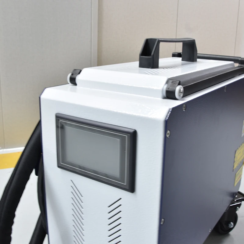 100w 200w 300w 500w Wood Metal Painting Rust Removal Portable Fiber Pulse Laser Cleaning Machine