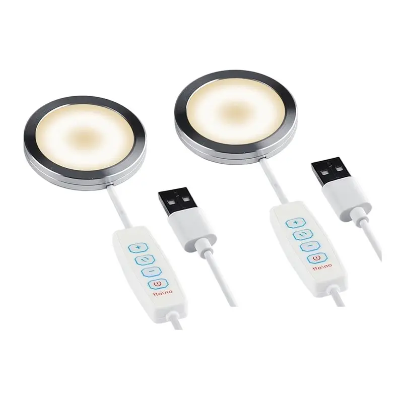 مجموعة مصابيح LED للطابعة ثلاثية الأبعاد CHCH 4Set، لـ A1/A1mini/P1S/P1P/X1C مصباح LED 5 فولت يعمل بمنفذ USB، 3 درجة حرارة ألوان قابلة للتعديل #2