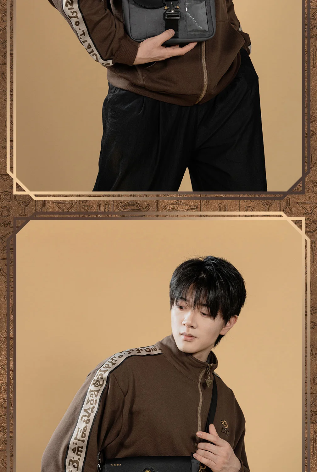 Moeyu Yu-Gi-Oh! Duel Monster Cosplay Men Crossbody Bag Anime Messenger Shoulder Chest Bag Pouch Student Casual Women's bags