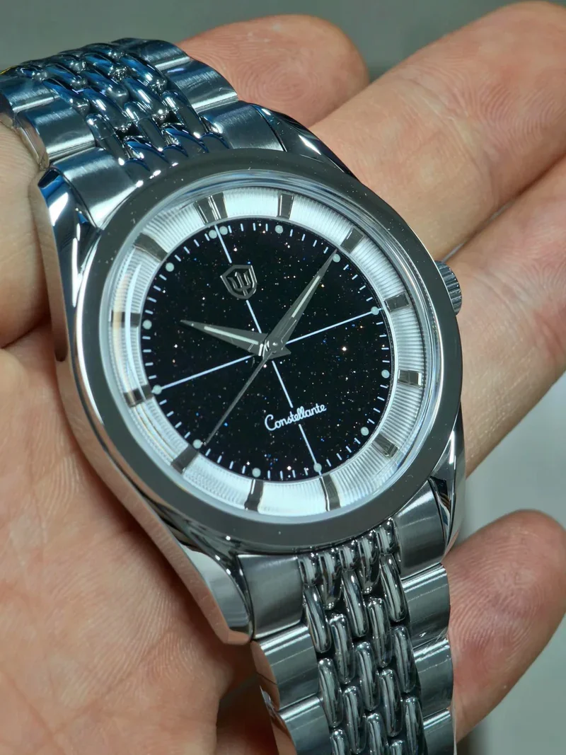 Zegarek Watchdives WD1954 New Arctic Classic Quartz VH31 z mechanizmem Sweep, szkłem szafirowym, męski, wodoszczelny do 100m, z podświetleniem.