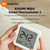 Xiaomi Mijia Smart LCD Thermometer 3 Wireless Bluetooth Electric Digital Hygrometer Temperature Humidity Sensor With Mi Home APP