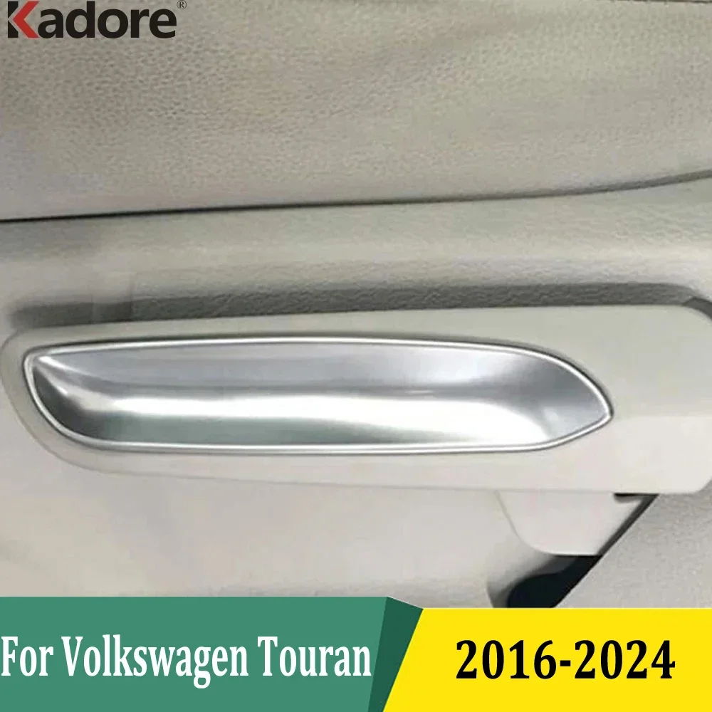 

Для Volkswagen Touran 2016 2017 2018 2019-2024 матовая крышка переключателя регулировки сиденья накладка наклейка украшения аксессуары для интерьера