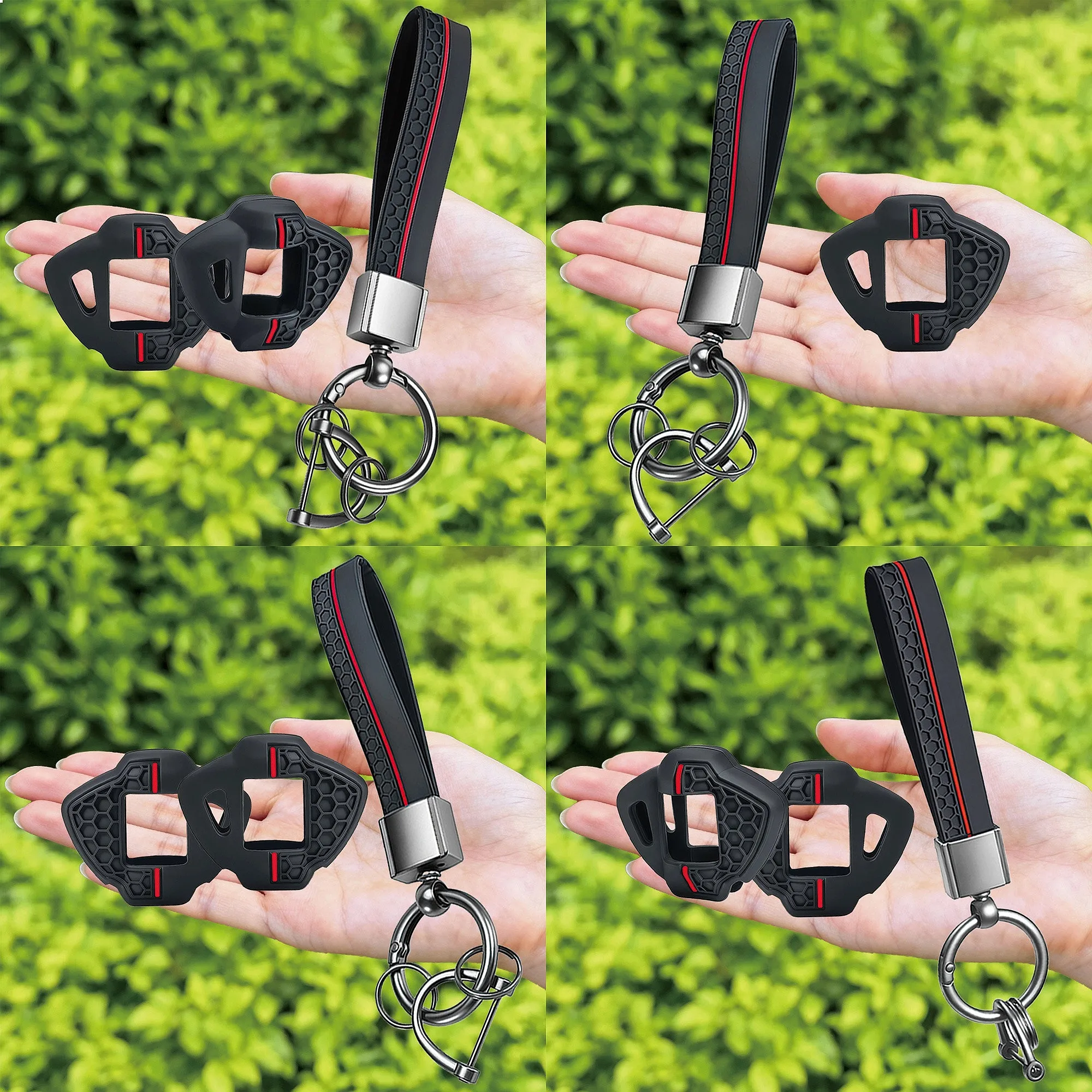 Silicone Car Key Fob Cover Case For Suzuki Vstrom 650 1000 1050 DL650 DL1000 Auto Key Shell