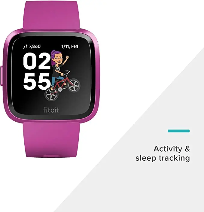 【Venta de liquidación】FITBIT VERSA LITE Fitness rastreador de ritmo cardíaco reloj inteligente resistente al agua rastreador de actividad física caja sellada