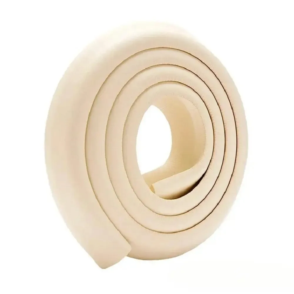 Listwy ochronne na rogi dla dzieci 2M z miękkim wypełnieniem z pianki NBR, ochraniacze na krawędzie i rogi, odpowiednie do kominków, stołów i szafek.